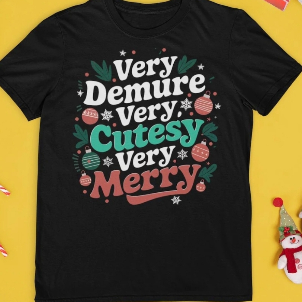 Very Demure Very Merry Christmas Shirt